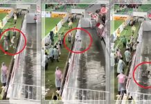 “ASTAGA! Selebrasi Mierza Berujung ‘Nyungsep’ ke Parit Stadion, Netizen: Sakitnya Nggak Seberapa, Malunya Itu Lho!”