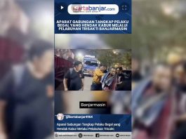 VIDEO - Aparat Gabungan Tangkap Pelaku Begal yang Hendak Kabur Melalui Pelabuhan Trisakti Banjarmasin
