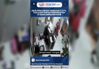 VIDEO - Aksi Pencurian Terekam CCTV, Tas Karyawan Penginapan di Banjarmasin Raib