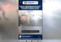 VIDEO - Warga Pengambangan Resah, Sekelompok Remaja Bawa Celurit di Tengah Jalan