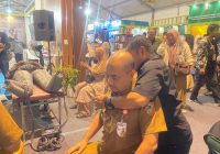 Dispora Kalsel Buka Layanan Sport Terapis di Kalsel Expo 2025
