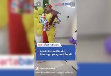 VIDEO - Ada Polisi Jadi Badut, Ada Juga yang Jadi Bandit