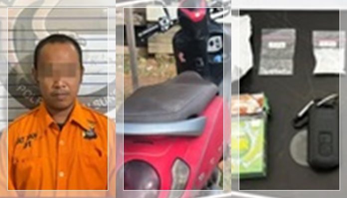 Polisi Gerebek Pengedar Sabu di Jalan Poros Amuntai–Tanjung, Segini Sabu Diamankan dari Wandut