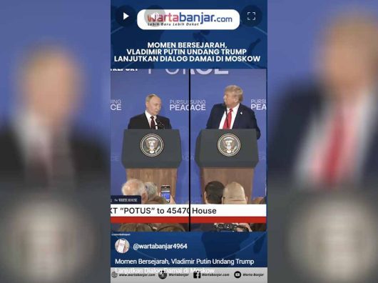 VIDEO - Momen Bersejarah, Vladimir Putin Undang Trump Lanjutkan Dialog Damai di Moskow