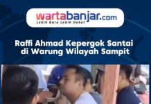 VIDEO - Raffi Ahmad Kepergok Santai di Warung Wilayah Sampit