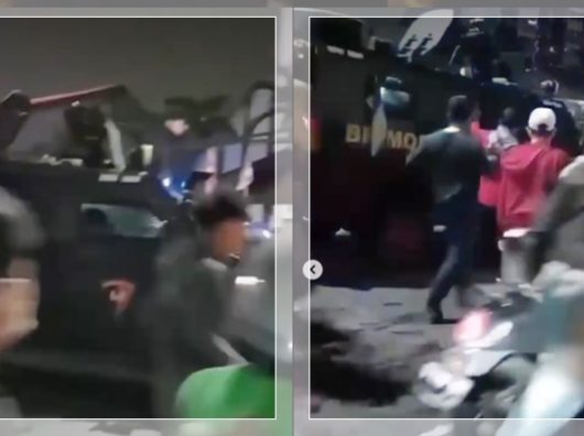 GEGER! Rantis Brimob Tabrak Ojol di Pejompongan, Korban Terseret hingga Massa Mengepung
