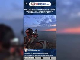 VIDEO - Rusia Pamer Senapan Mesin Anti-Drone Berkecepatan Tinggi yang Mampu Hujani 6.000 Peluru per Menit