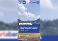 VIDEO - BIKIN HARU! ‎Bocah 10 Tahun Panjat Tiang demi Kibarkan Merah Putih