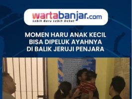 VIDEO - Momen Haru Anak Kecil Bisa Dipeluk Ayahnya di Balik Jeruji Penjara