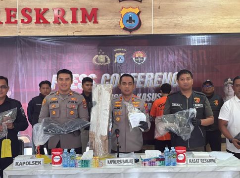 Polsek Gambut Ungkap 2 Kasus Pencurian dengan Pemberatan