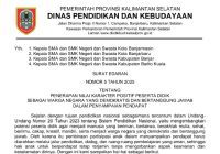 Disdikbud Kalsel Terbitkan Surat Edaran, Siswa Belajar di Rumah 1 September