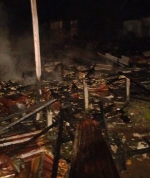 Dua Orang Alami Luka Bakar di Kebakaran Desa Tamban Raya Batola