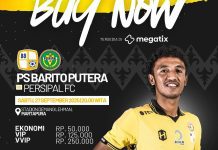 LINK Live Streaming Barito Putera vs Persipal FC