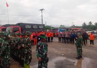 Dinsos Kalsel Kirim 34 Tagana di Operasi Pencarian Helikopter Hilang di Mantewe