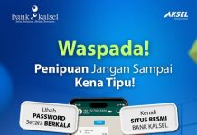 Bank Kalsel Beri Tahu Cara Agar Terhindar dari Penipuan Online Mengatasnamakan Bank