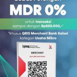 Transaksi Pakai QRIS, Bebas Potongan MDR 0% Khusus Merchant Bank Kalsel
