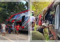 REM BLONG LAGI! Bus Wisata Rombongan Nakes Jember Kecelakaan di Probolinggo, 8 Tewas dan 44 Luka-Luka