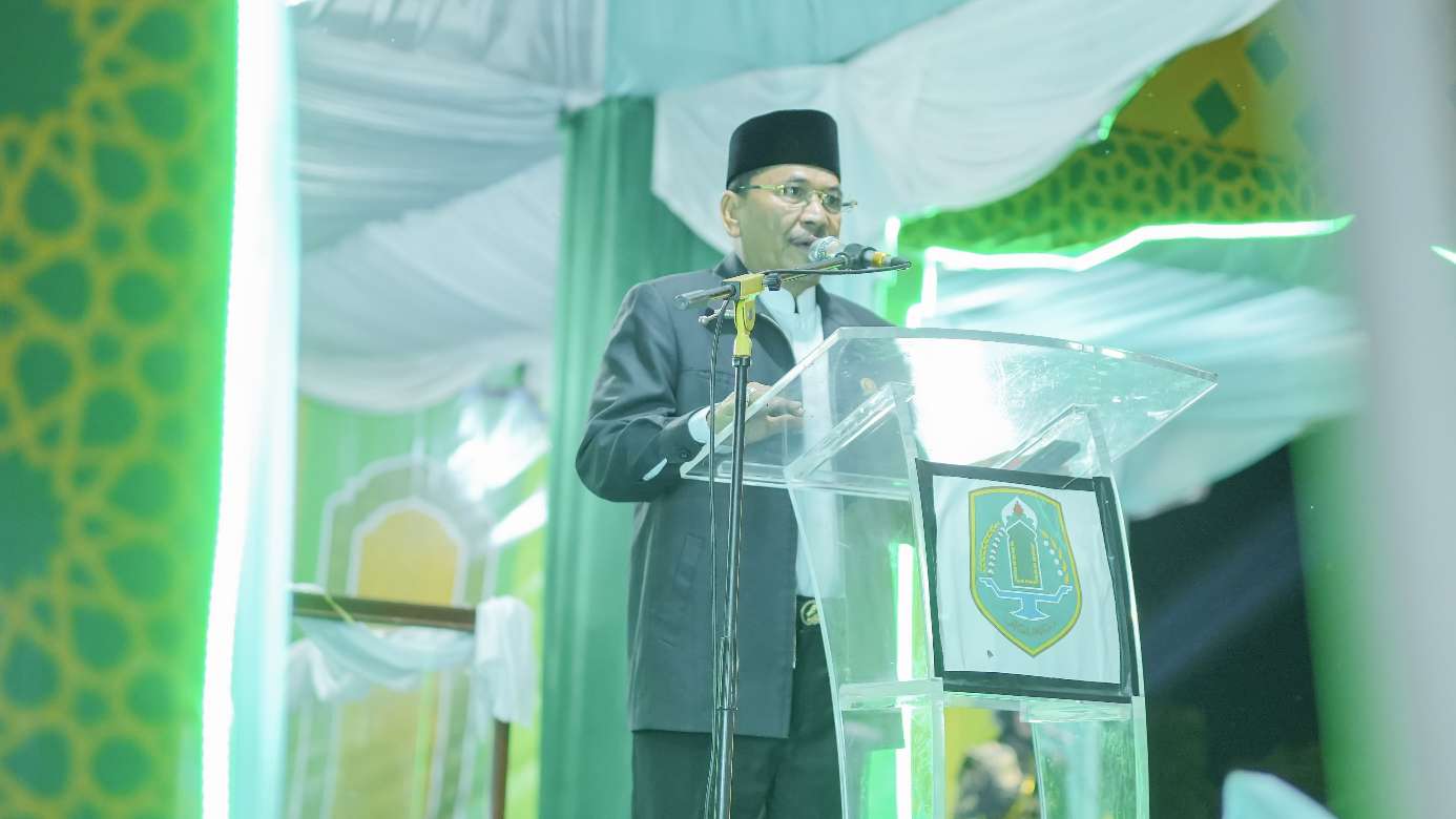H. Supian HK Apresiasi Kemeriahan Penutupan MTQ Nasional ke 51 Tingkat Kabupaten di HSU