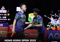 Sabar/Reza Menang Meyakinkan atas Denmark, Lolos ke 16 Besar Hong Kong Open 2025