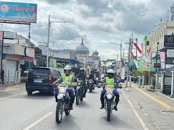 Jaga Kamtibmas, TNI-Polri Gelar Patroli Gabungan di Wilayah Hukum Kabupaten Banjar