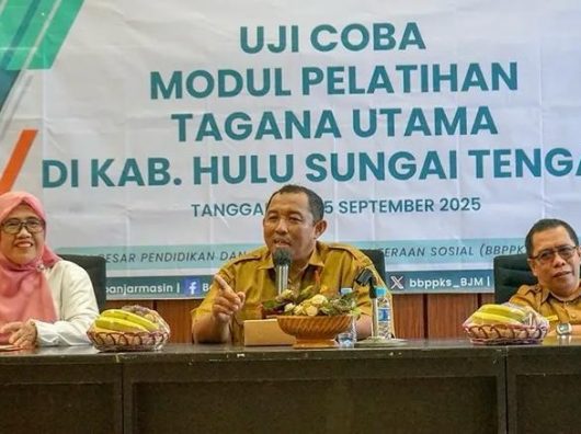 Dinsos HST: Uji Coba Modul Tagana Jadi Langkah Konkret Perkuat Ketangguhan Sosial
