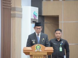 Hairunnissa Resmi Dilantik Jadi Anggota DPRD Balangan, Wabup Fauzi Tekankan Amanah Publik