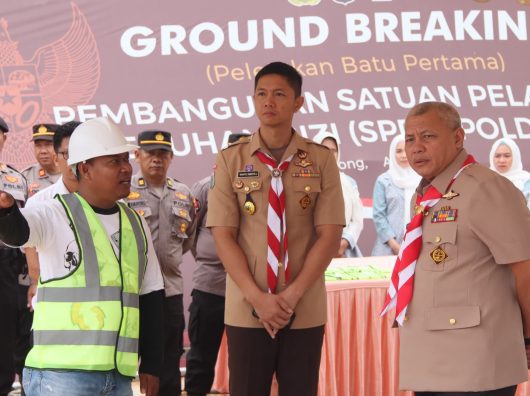 Pembangunan Gedung SPPG Polres Tabalong Ditinjau Langsung Kapolda Kalsel