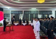 41 Pejabat Pemkab HST Resmi Dilantik, Bupati : Jabatan Adalah Amanah