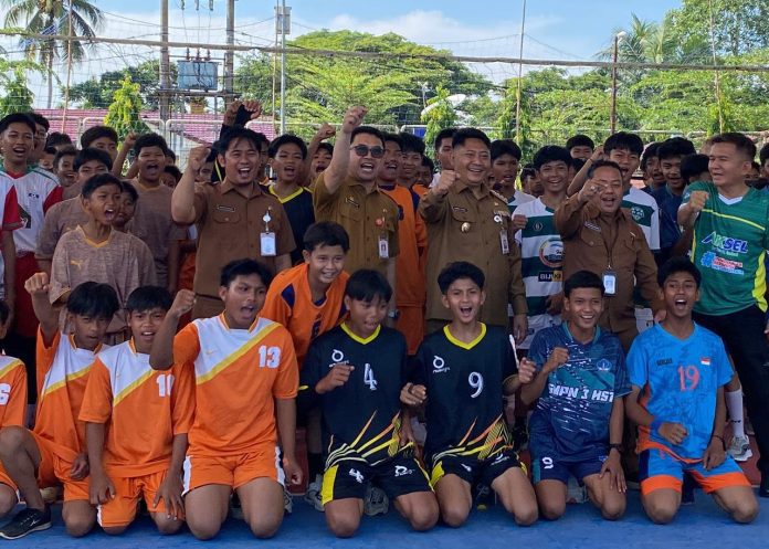 588 Atlet SMP Ramaikan Bupati HST Cup 2025