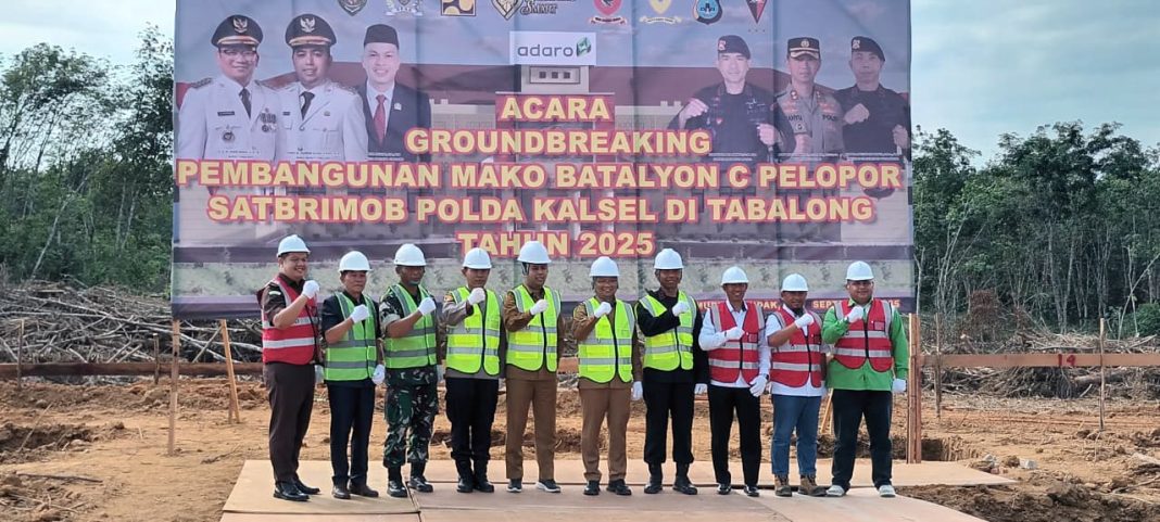 Markas Komando Batalyon C Pelopor Polda Kalsel Dibangun Di Tabalong