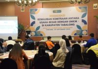 Bupati Tabalong Resmi Membuka Sosialisasi Kewajiban Kemitraan Pengusaha Besar dan UMKM