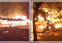 BREAKING NEWS! SDN Wonorejo Tanah Bumbu Hangus Dilalap Api, Warga Panik