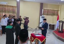 RESMI! Bupati Tanah Laut Lantik Asisten I Baru, Soroti Kualitas Telaahan Staf yang Masih Lemah