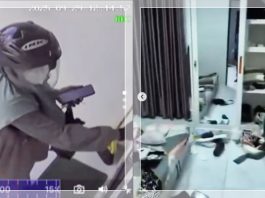 MERESAHKAN! Maling Nyamar Jadi Perempuan Bobol Rumah di AMD Banjarmasin, Aksi Terekam CCTV Warga
