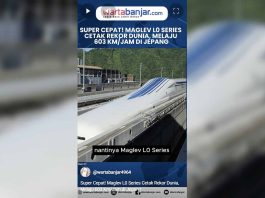 VIDEO - Super Cepat! Maglev L0 Series Cetak Rekor Dunia, Melaju 603 Km/Jam di Jepang