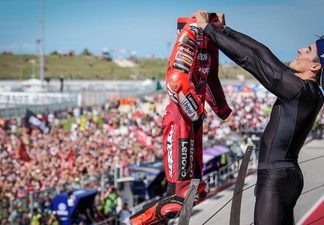 Marc Marquez Selebrasi Ala Messi Usai Menangi MotoGP San Marino