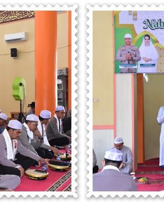 Polres Tanah Laut Peringati Maulid Nabi: Resapi Keteladanan Rasulullah Demi Wujudkan Polri Presisi dan Humanis