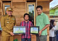 PT SSU & Pemkab Tala Bangun Rumah Baru untuk Korban Banjir Bandang di Sungai Bakar