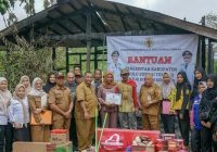 DUKA WARGA KAPAR! Pemkab HST Turun Tangan Salurkan Bantuan Korban Kebakaran