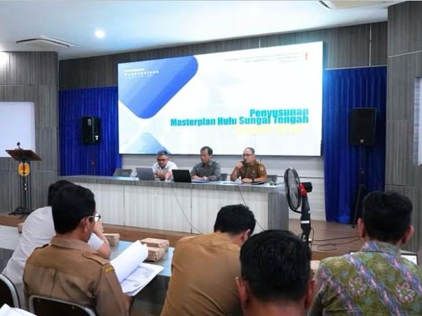 Pemkab Hulu Sungai Tengah saat menggelar Ekspose