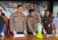 Polres Balangan Musnahkan 103 Gram Narkotika: “Tidak Ada Ruang bagi Pengedar di Bumi Sanggam!”