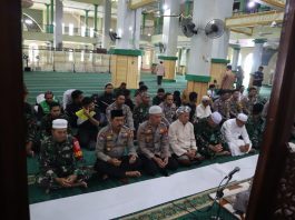 Polres HST Gelar Doa Akbar di Masjid Agung: Ikhtiar Spiritual Demi Indonesia Aman dan Damai