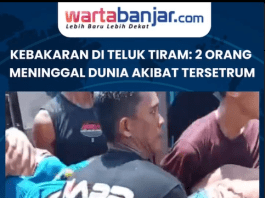 VIDEO - Kebakaran Di Teluk Tiram: 2 Orang Meninggal Dunia Akibat Tersetrum