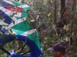 Video Penemuan Helikopter Hilang di Mantewe Viral, Menyisakan Puing-puing