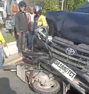 Kecelakaan Maut di Kertak Hanyar, Diduga Melibatkan Sepeda Motor dan Mobil