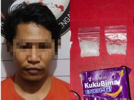 Satresnarkoba Polres HST Ringkus Warga LAS, Sita 7,22 Gram Sabu