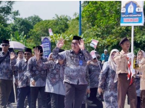 8.044 Peserta Ramaikan Pawai Taaruf Pembukaan MTQ ke-48 di Astambul