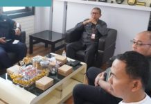 Pj Sekda Banjar dan Wakil Ketua DPRD Kalsel Bahas Banjarbakula