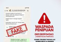 Waspada Modus Penipuan Mengatasnamakan Wakil Wali Kota Banjarmasin