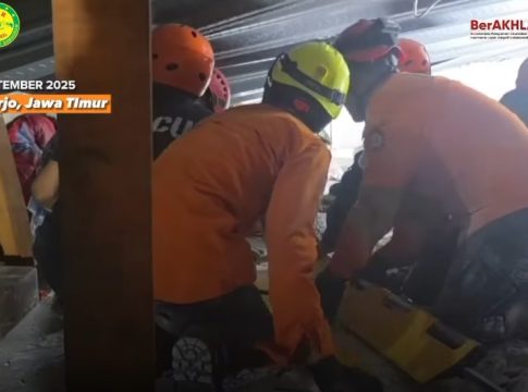 Basarnas Special Group Diterjunkan Dalam Evakuasi Santri di Mushola Runtuh Ponpes Al-Khoziny